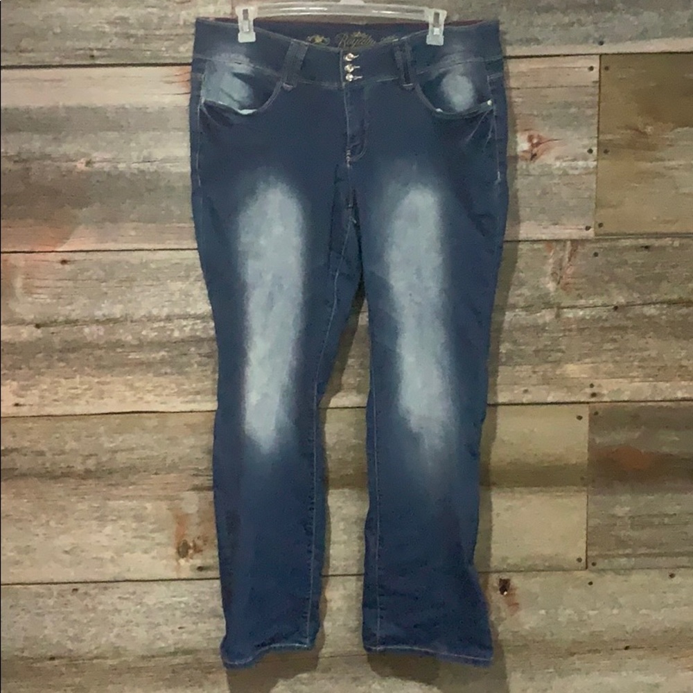 Royalty Wide Leg Stretch Jeans